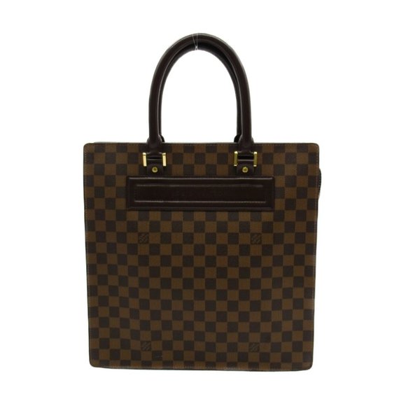 LOUIS VUITTON VeniceGM Tote Bag N51146 Damier PVC coated canvas Brown Used LV